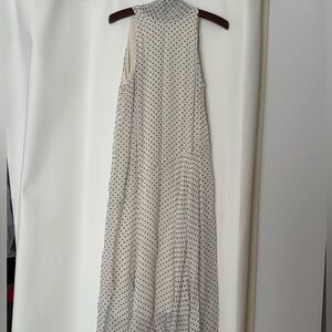 Zara Black and White Backless Dress